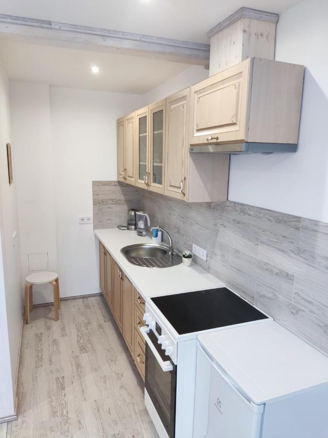 Portstreet Apartamenti เลียปาญา ภายนอก รูปภาพ